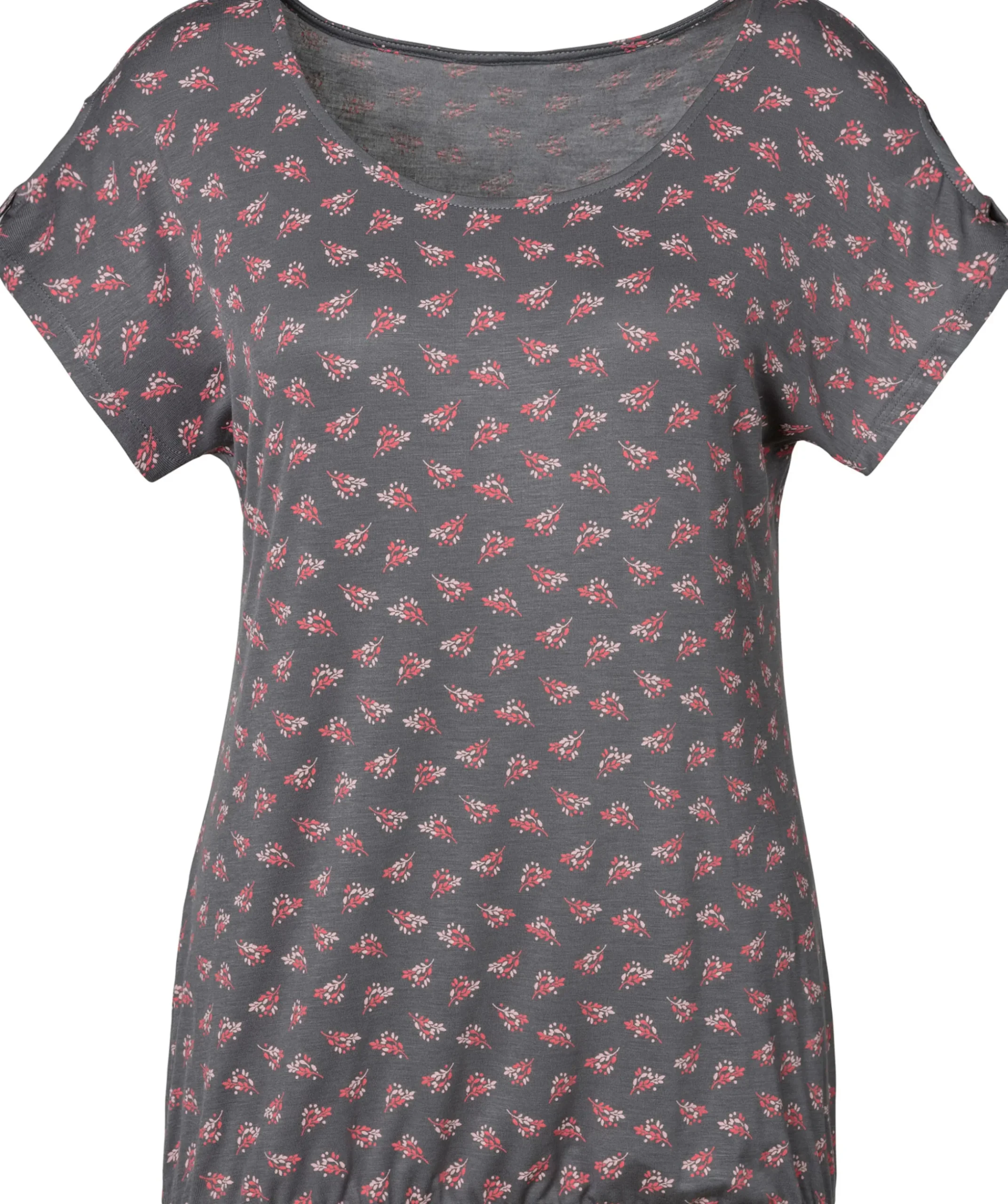 Strandmode|Shirts|LASCANA T-Shirt rot,dunkelgrau