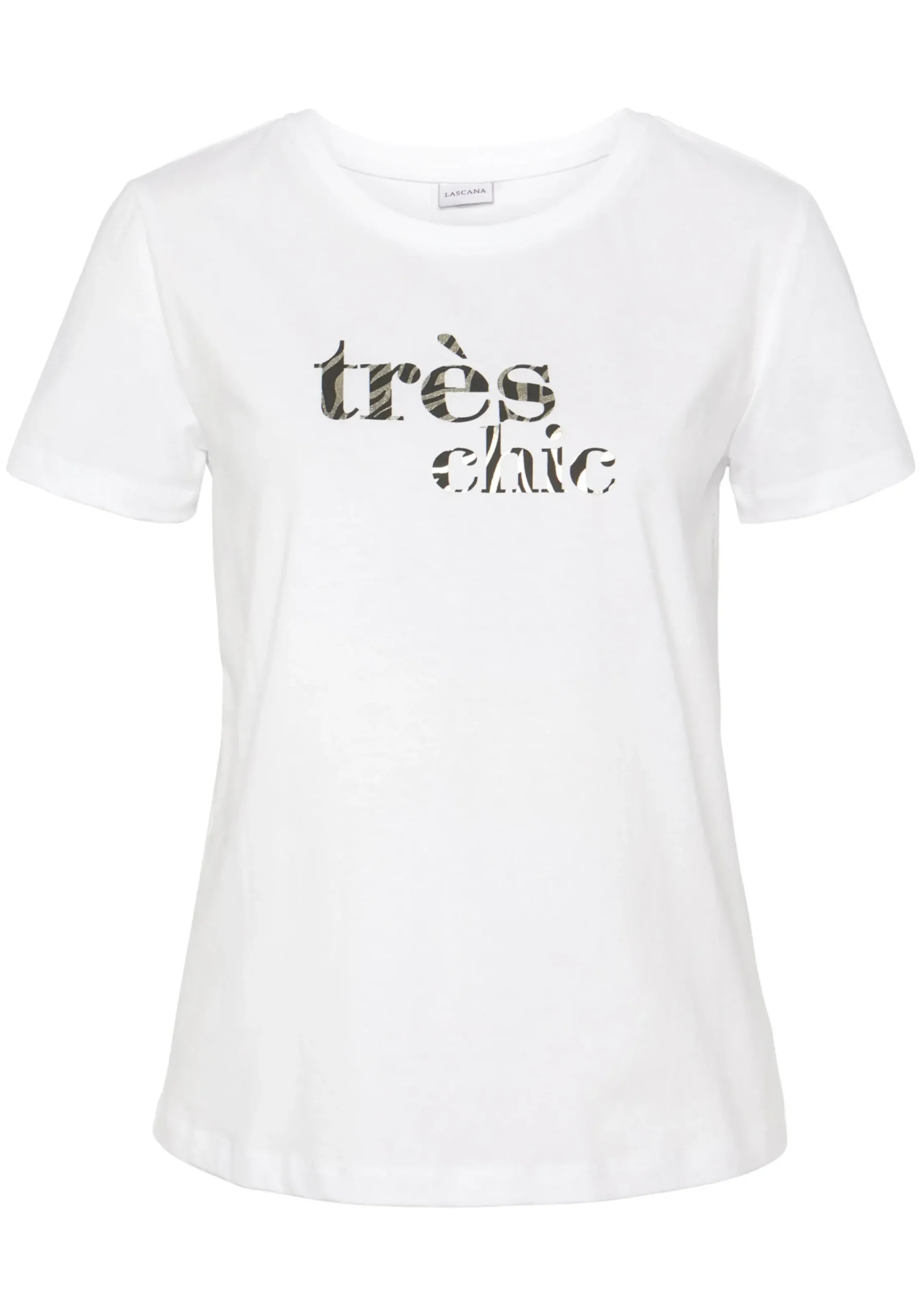 Strandmode|LASCANA T-Shirt weiß