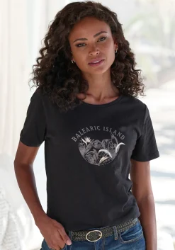 Strandmode|Shirts|Vivance T-Shirt schwarz