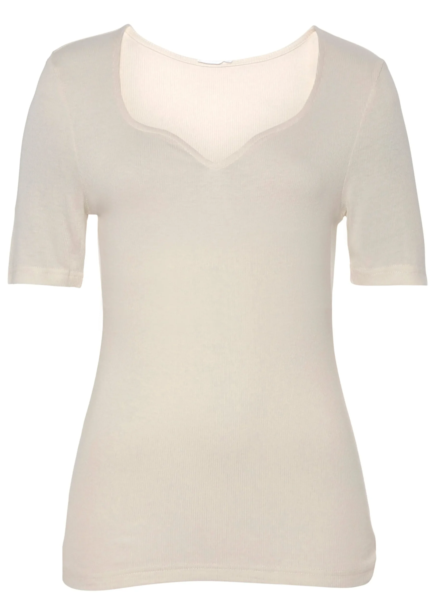 Strandmode|Vivance T-Shirt creme,schwarz