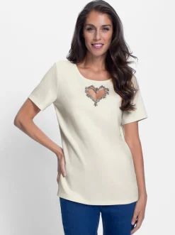 Shirts|heine T-Shirt champagner