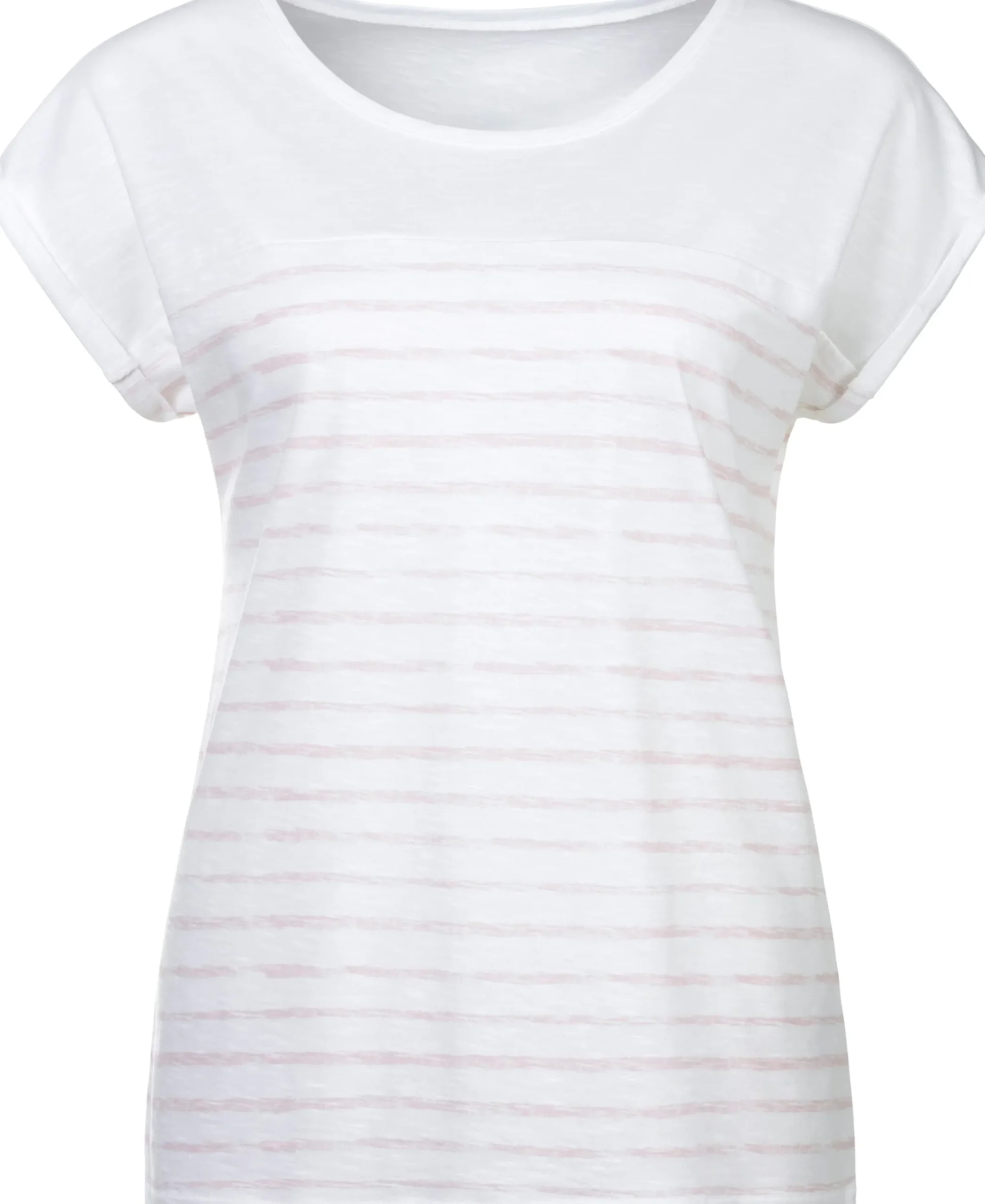 Shirts|Beachtime T-Shirt weiß-navy,weiß-rosé