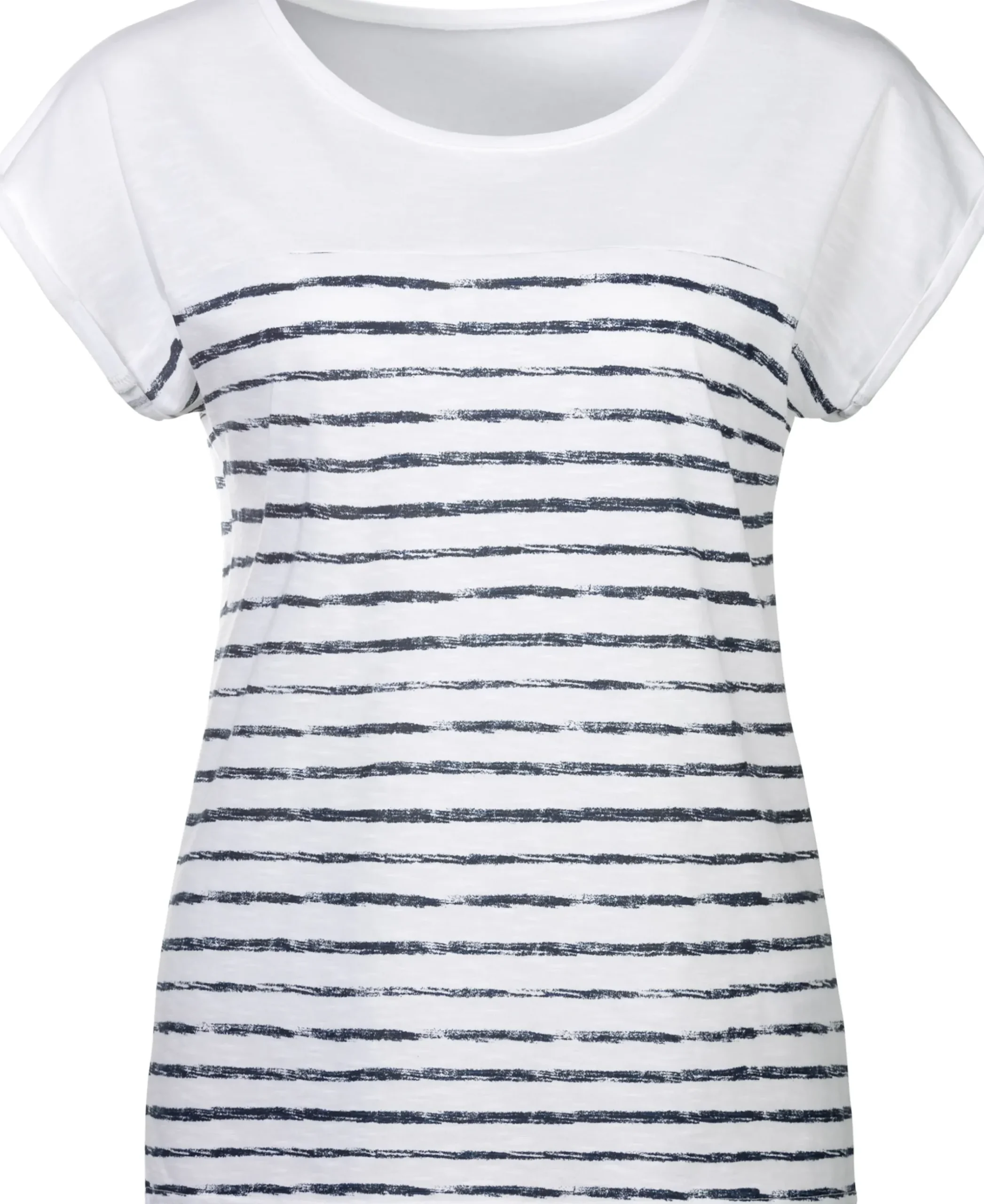 Shirts|Beachtime T-Shirt weiß-navy,weiß-rosé