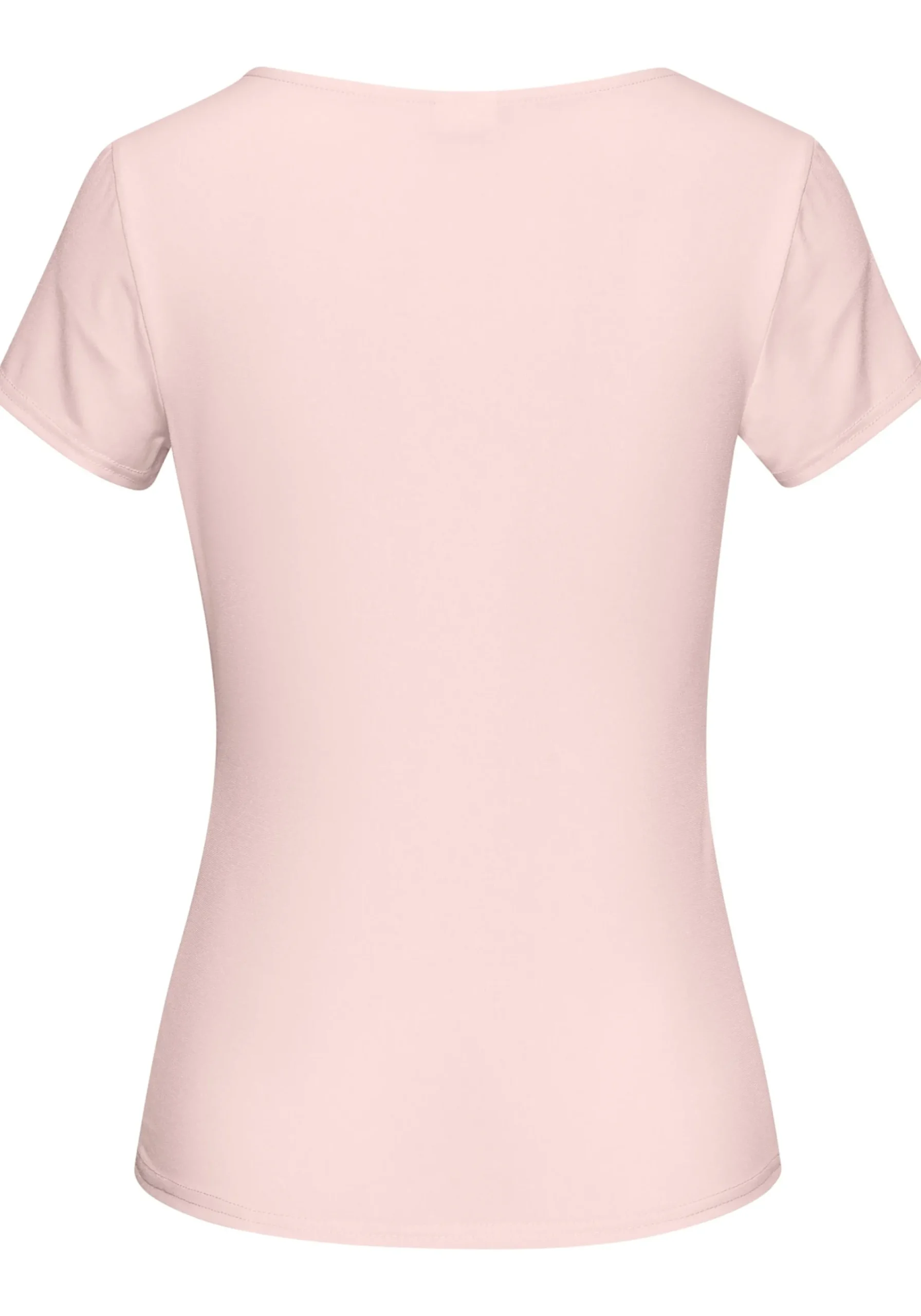 Strandmode|LASCANA T-Shirt hellrosa