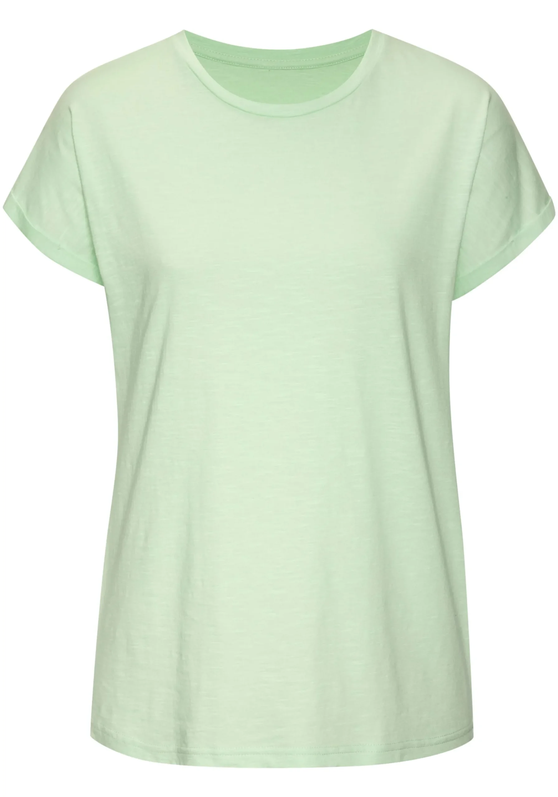 Strandmode|Shirts|Vivance T-Shirt limebedruckt,limeuni