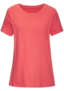 Strandmode|Vivance T-Shirt apricot,creme
