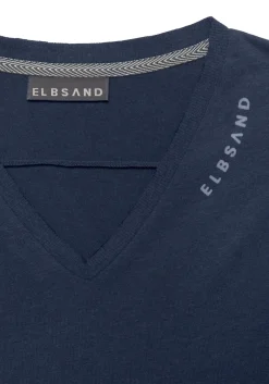 Shirts|Elbsand T-Shirt marinemeliert