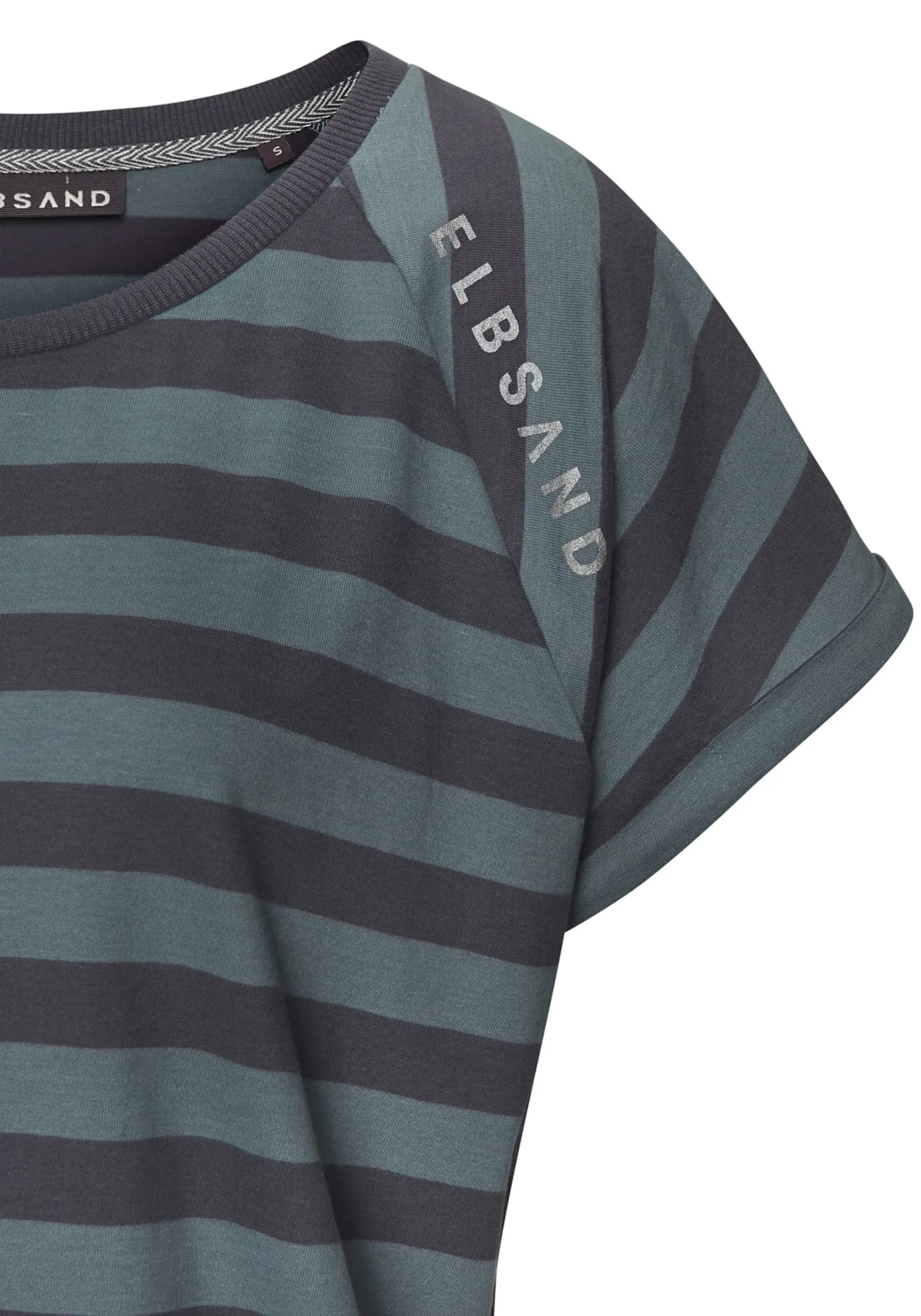 Shirts|Elbsand T-Shirt petrol-blau