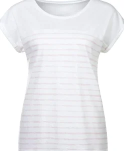 Shirts|Beachtime T-Shirt weiß-rosé