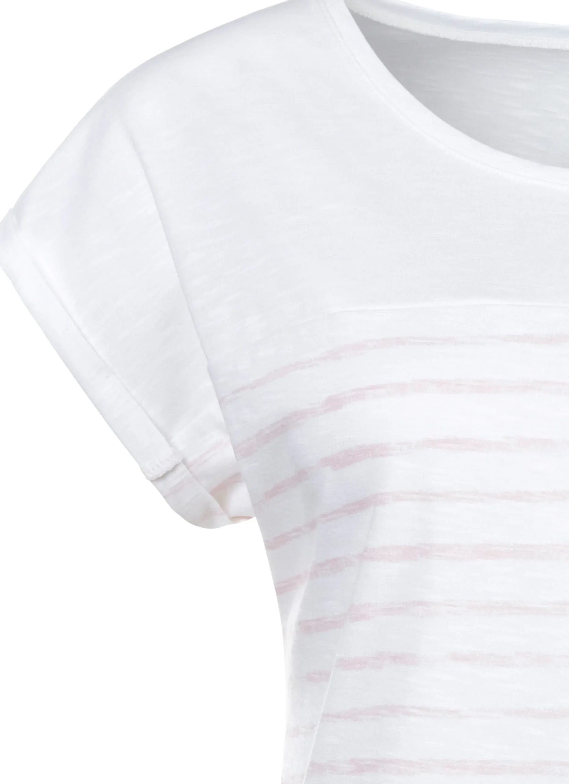 Shirts|Beachtime T-Shirt weiß-rosé