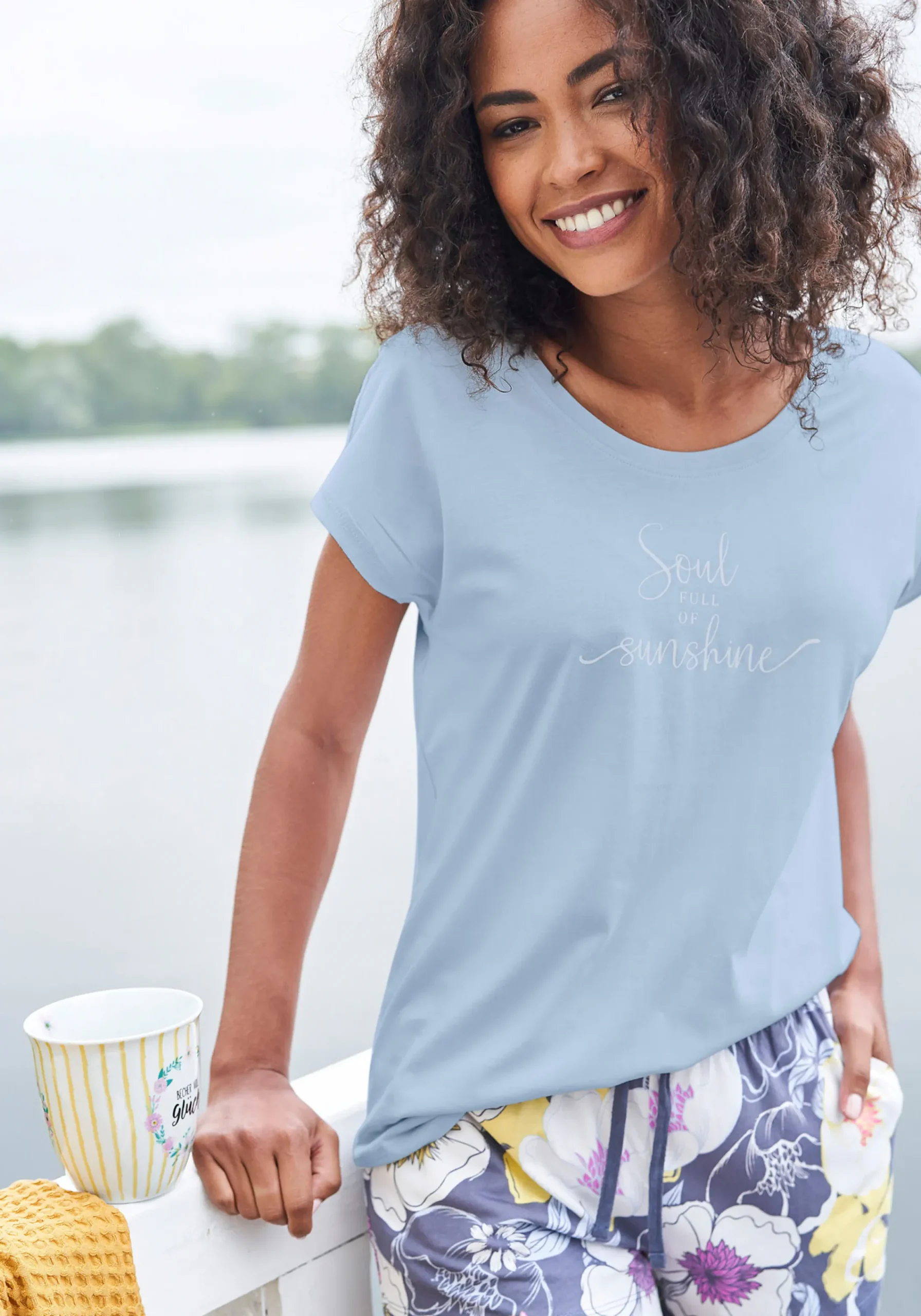 Shirts|Vivance Dreams T-Shirt hellblau