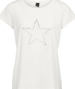 Basics|Shirts|heine T-Shirt aus Flammgarn offwhite