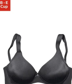 Bhs|LASCANA T-Shirt-BH schwarz