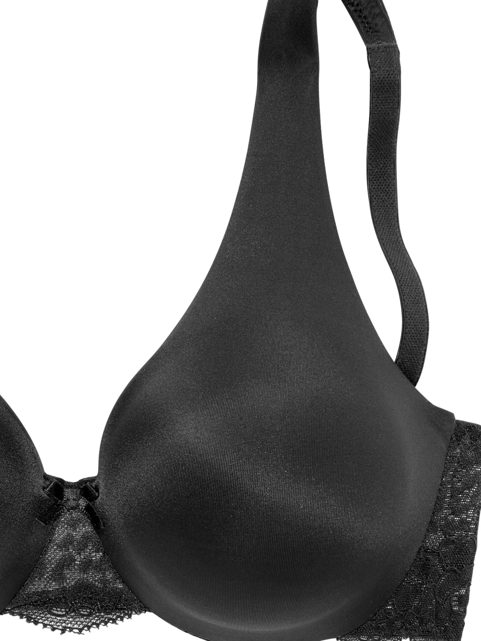Bhs|Nuance T-Shirt-BH schwarz+weiß