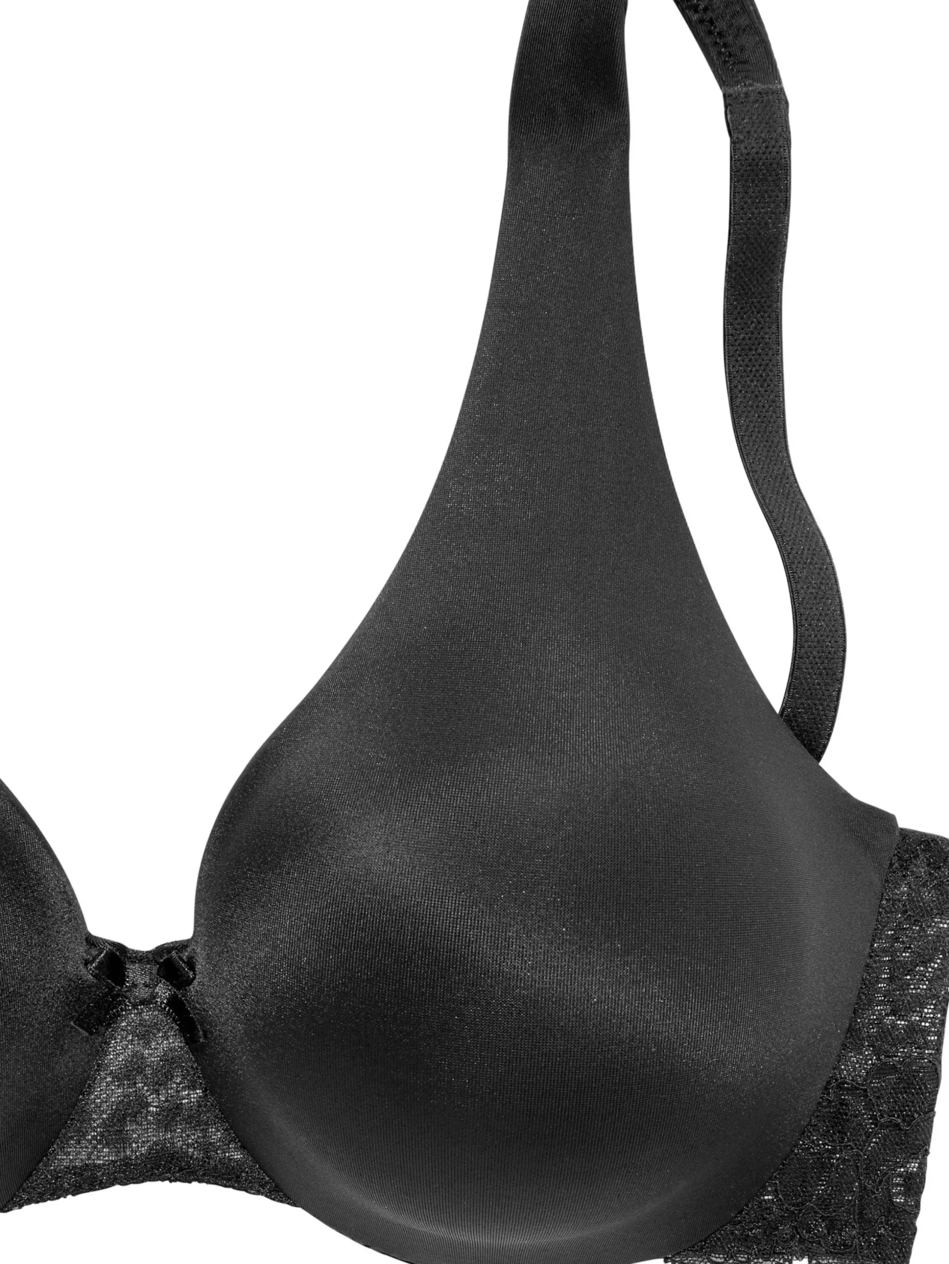 Bhs|Nuance T-Shirt-BH schwarz+weiß
