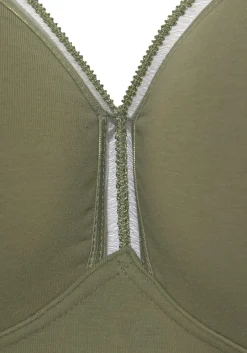 Bhs|petite fleur T-Shirt-BH khaki+weiß