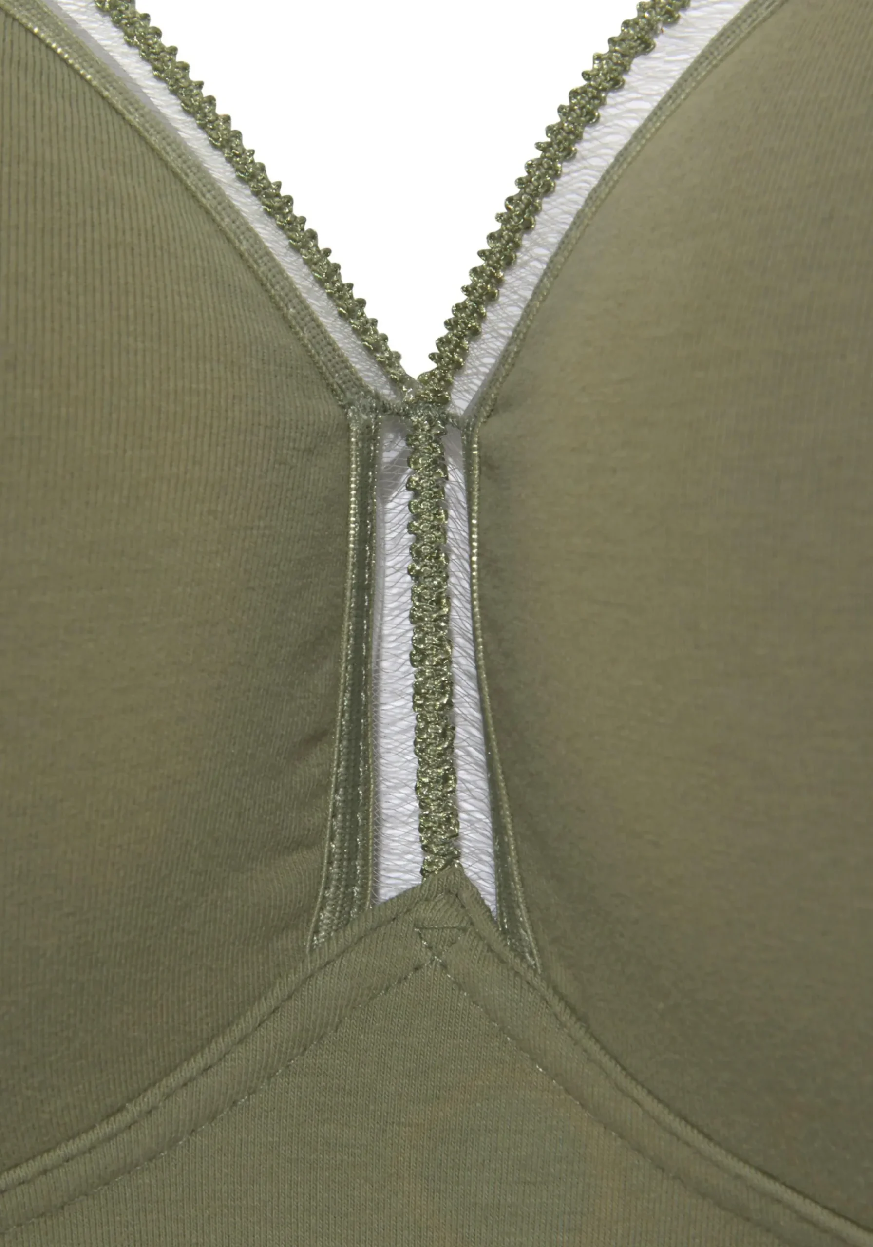 Bhs|petite fleur T-Shirt-BH khaki+weiß