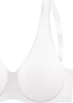 Bhs|petite fleur T-Shirt-BH weiß+schwarz