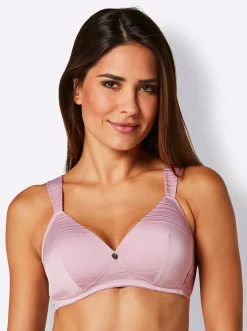 Bhs|wäschepur T-Shirt-BH ohne Bügel mauve