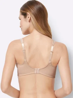 Bhs|Sassa T-Shirt-BH ohne Bügel elfenbein