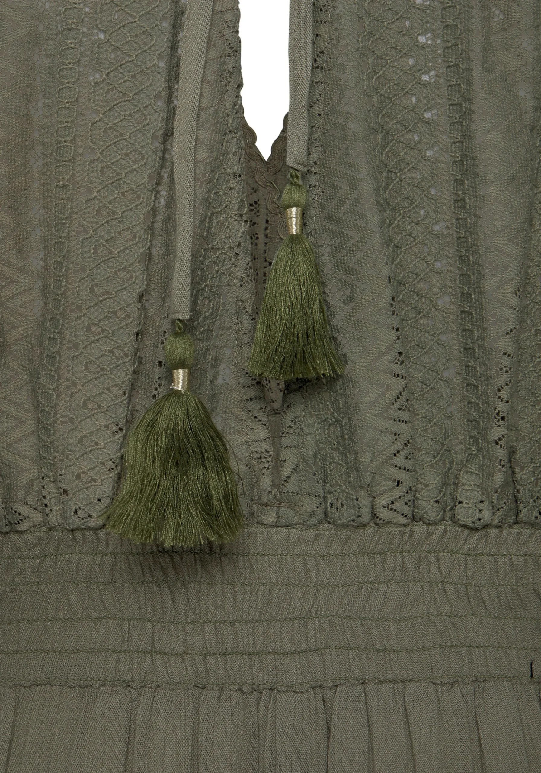 Strandkleider|Kleider|LASCANA Tunikakleid khaki