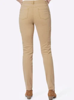 Hosen|heine Twill-Hose camel