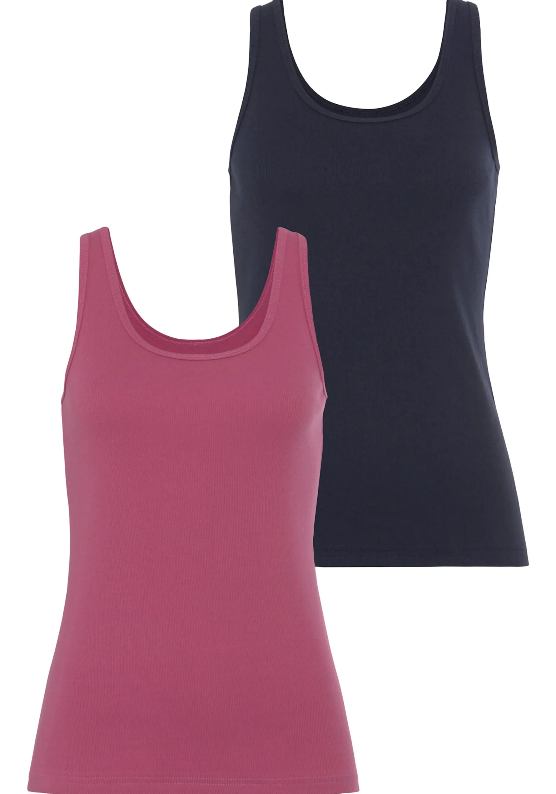 Bodies & Unterhemden|Vivance Unterhemd beere,navy