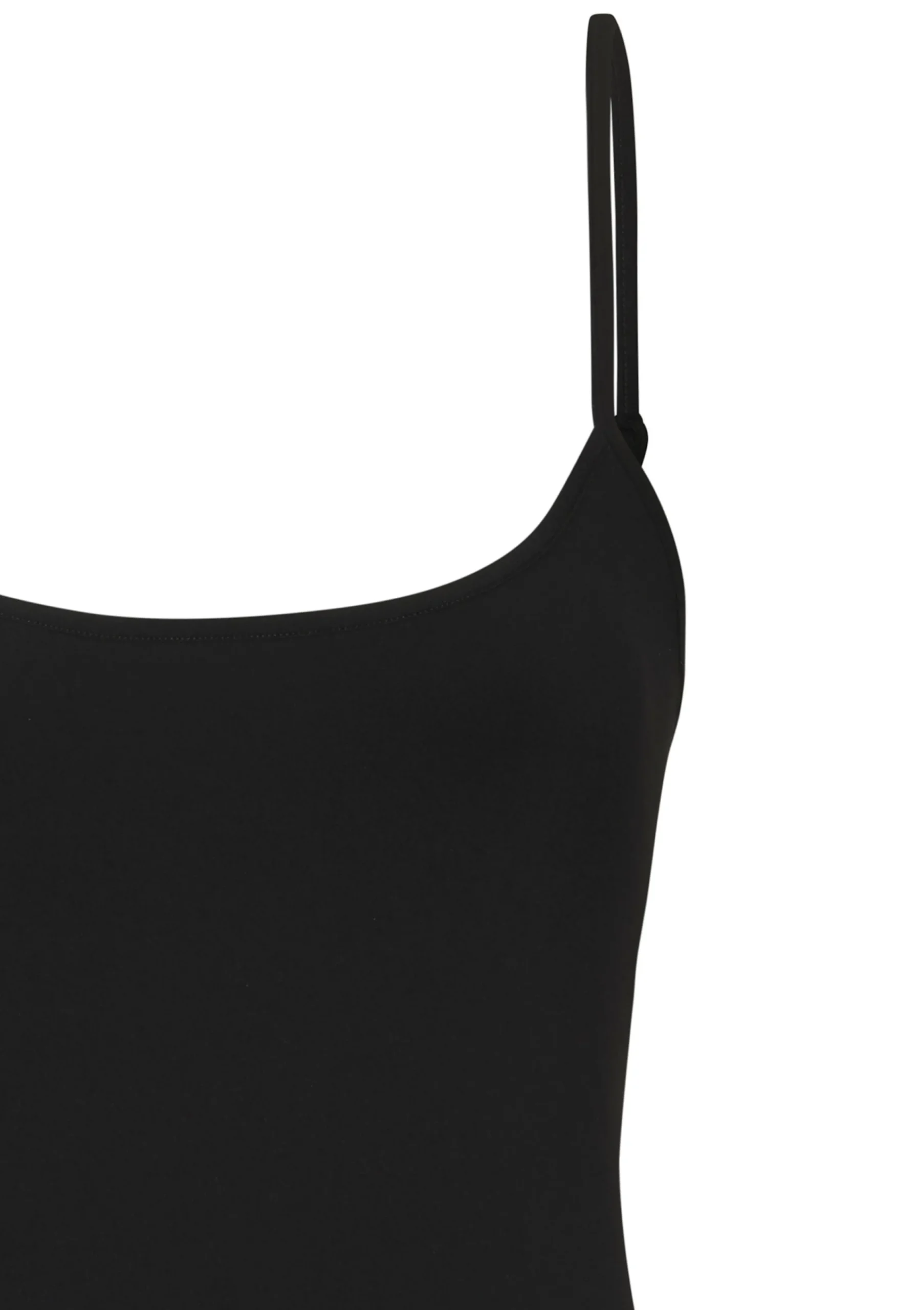 Bodies & Unterhemden|LASCANA Unterkleid schwarz