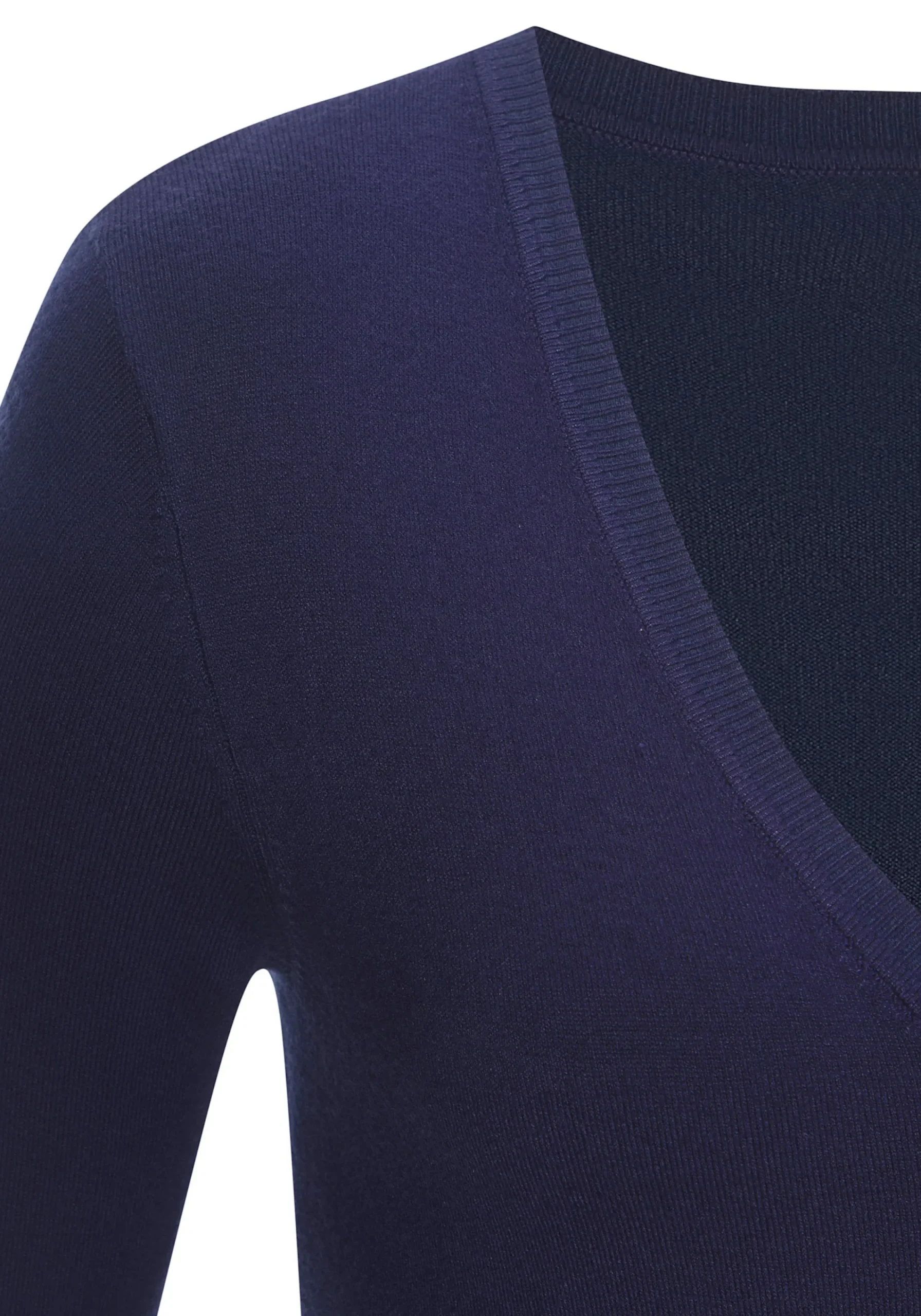 Strandmode|Pullover|Vivance V-Ausschnitt-Pullover marine