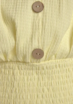 Shirts|LASCANA V-Shirt pastellgelb