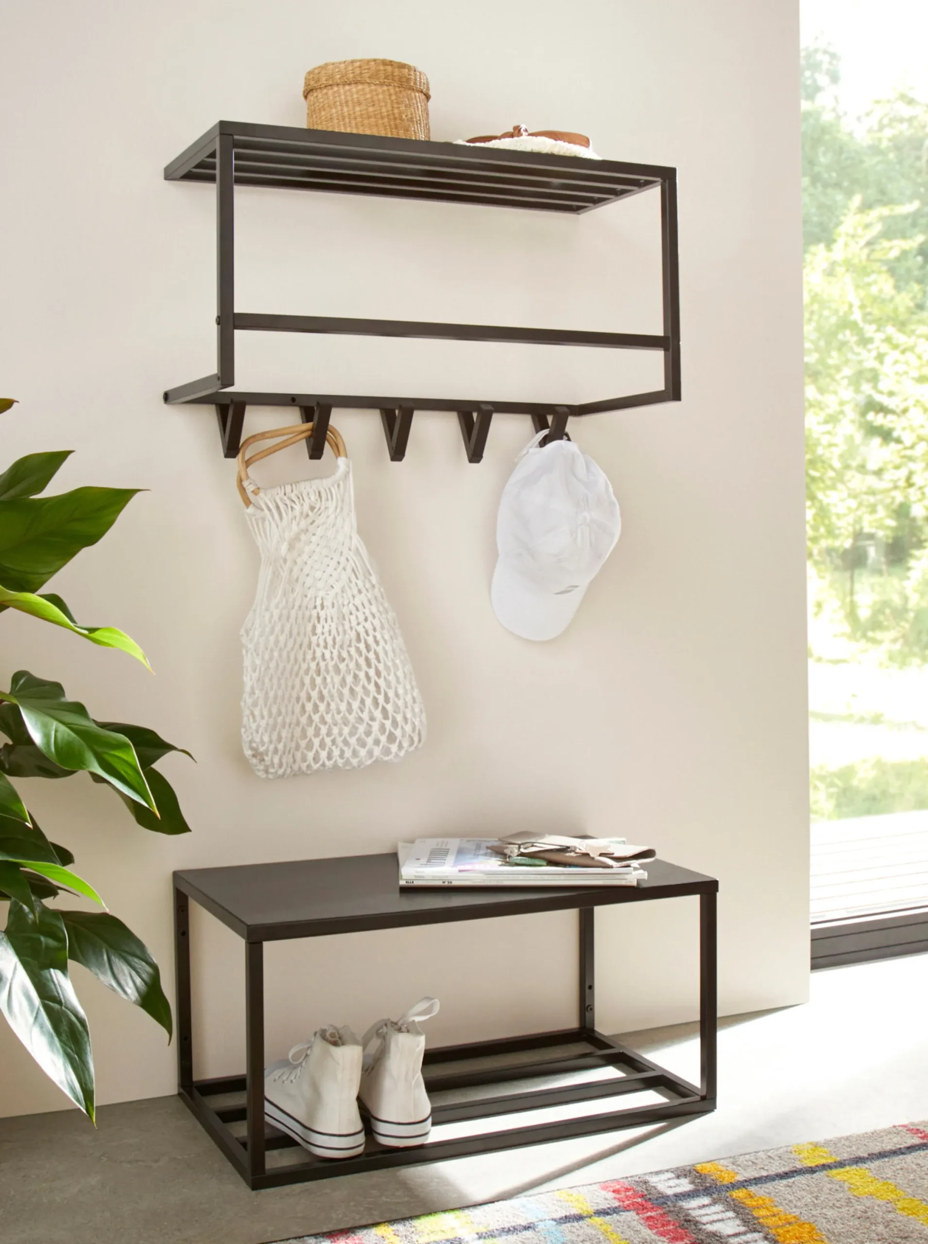 Garderoben|heine home Wandgarderobe schwarz