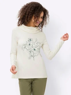 Shirts|heine Wasserfallshirt ecru