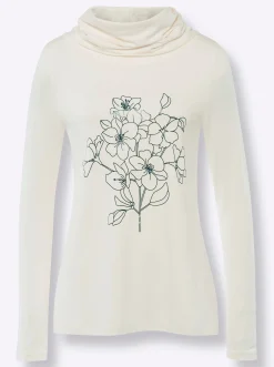 Shirts|heine Wasserfallshirt ecru