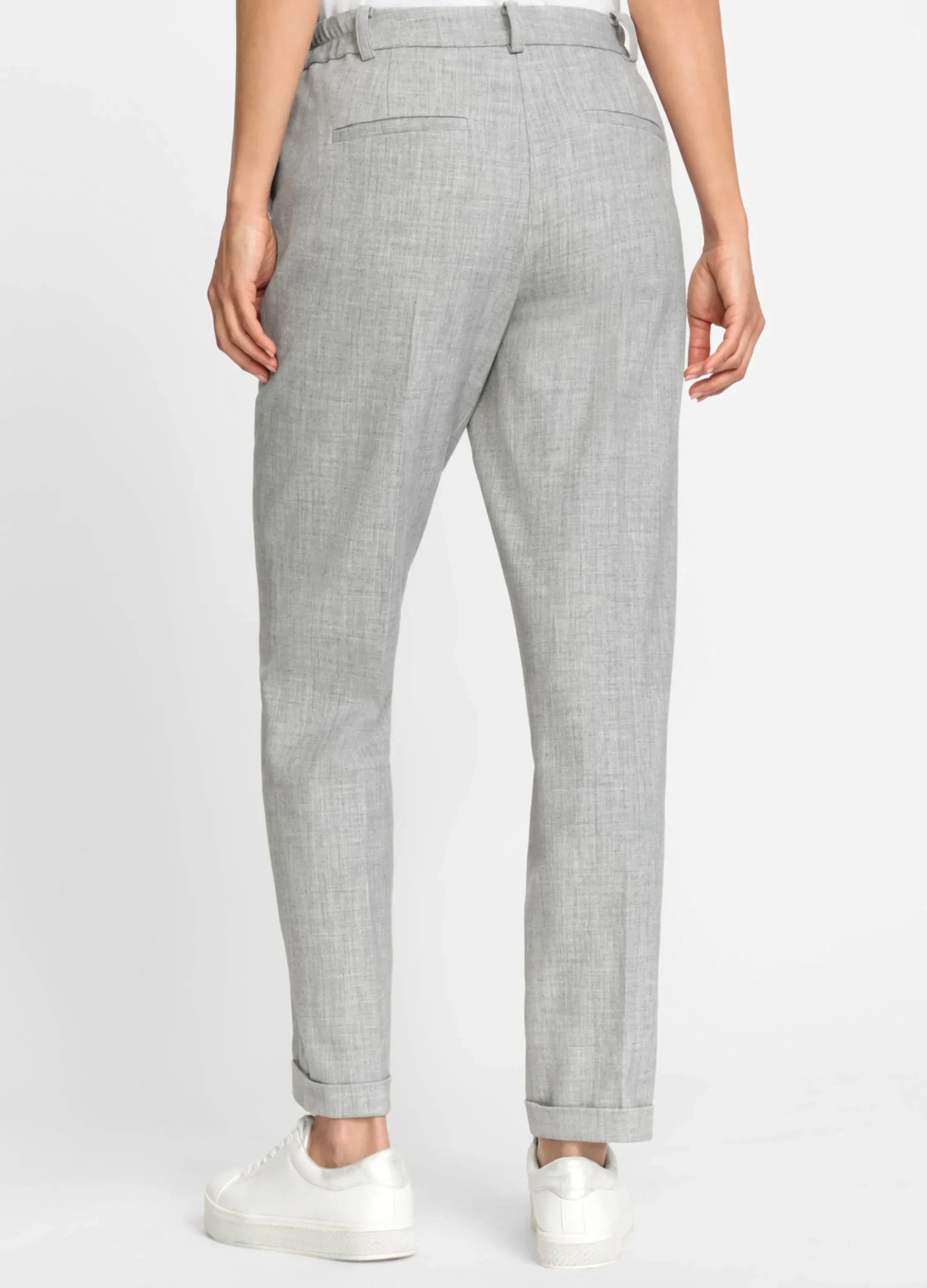 Hosen| Webhose hellgrau-meliert