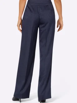 Hosen| Webhose marine-gemustert
