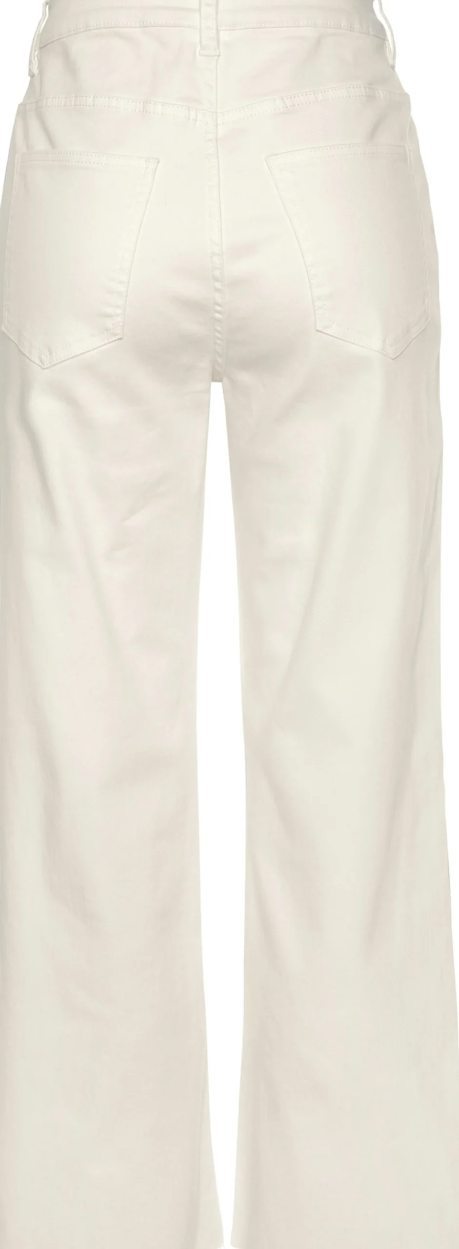 Strandmode|Buffalo Weite Jeans weiß