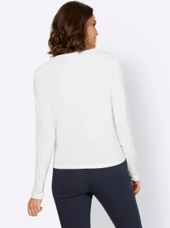 Shirts|heine Wickelshirt ecru