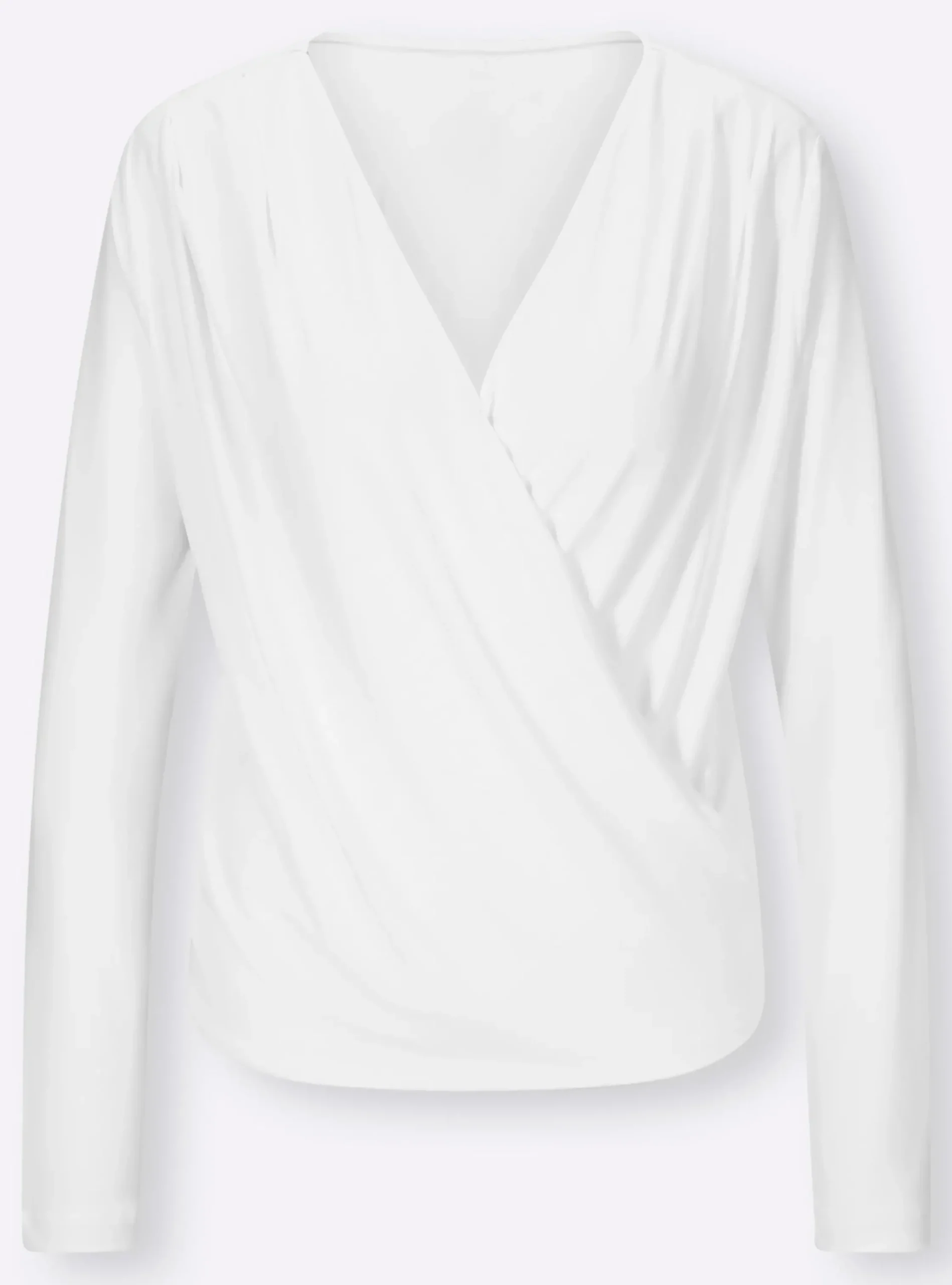 Shirts|heine Wickelshirt ecru