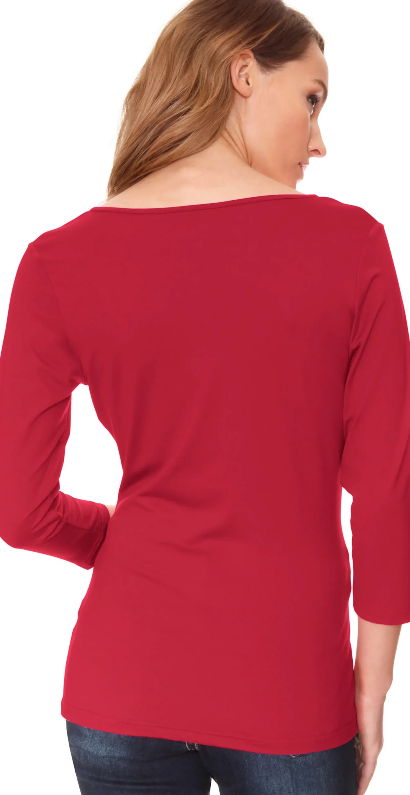 Shirts|heine Wickelshirt in Tactel-Qualität rot