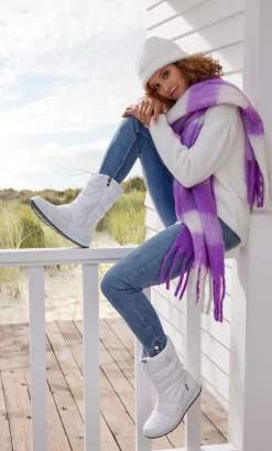 Stiefel|LASCANA Winterstiefel weiß