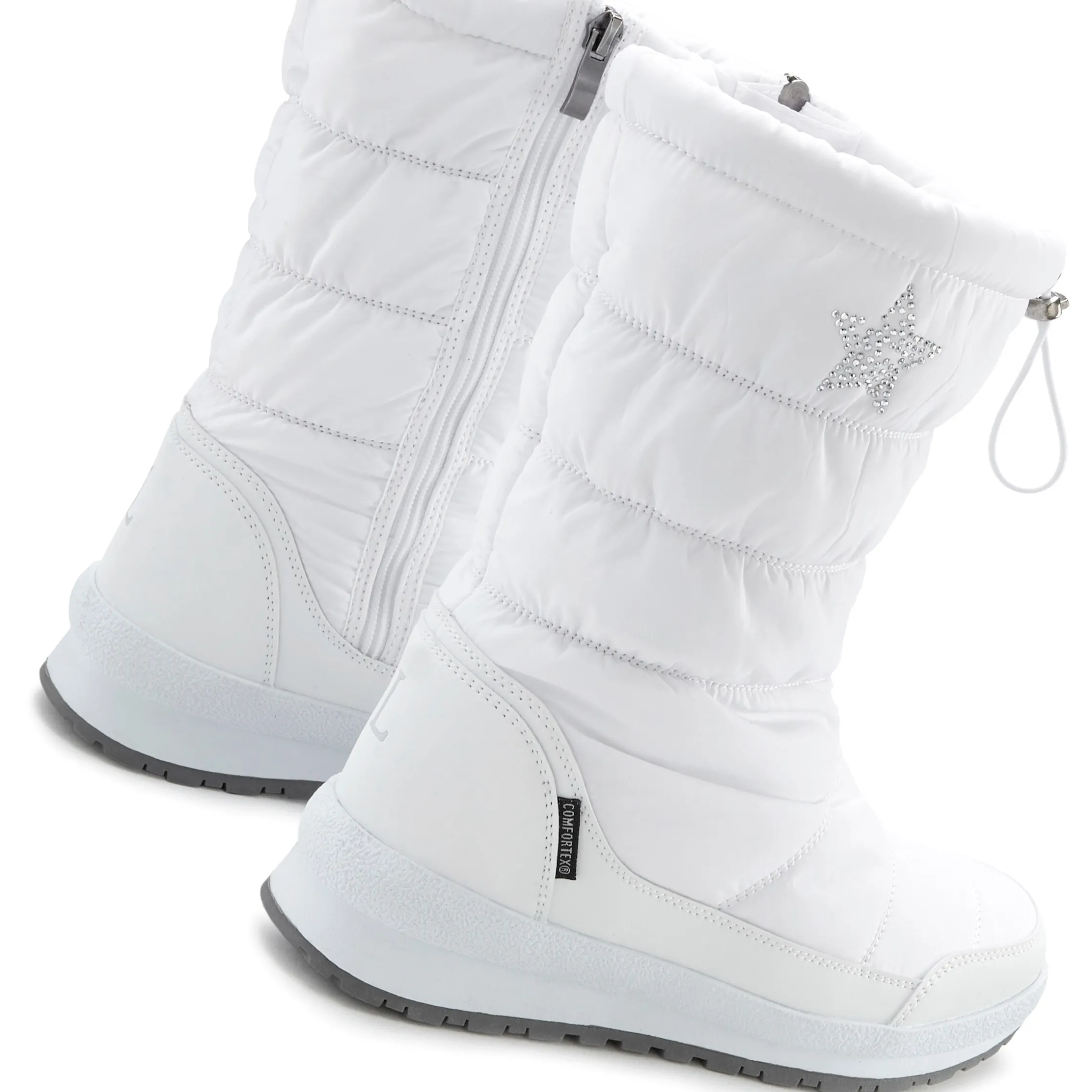 Stiefel|LASCANA Winterstiefel weiß
