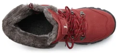 Stiefeletten|Stiefel|LASCANA Winterstiefelette dunkelrot