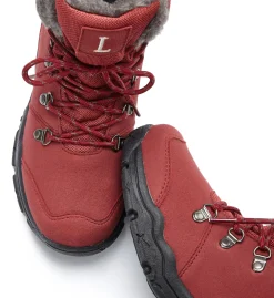 Stiefeletten|Stiefel|LASCANA Winterstiefelette dunkelrot