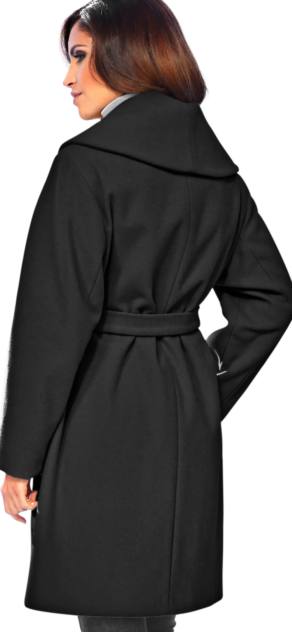 Jacken|heine Woll-Jacke schwarz
