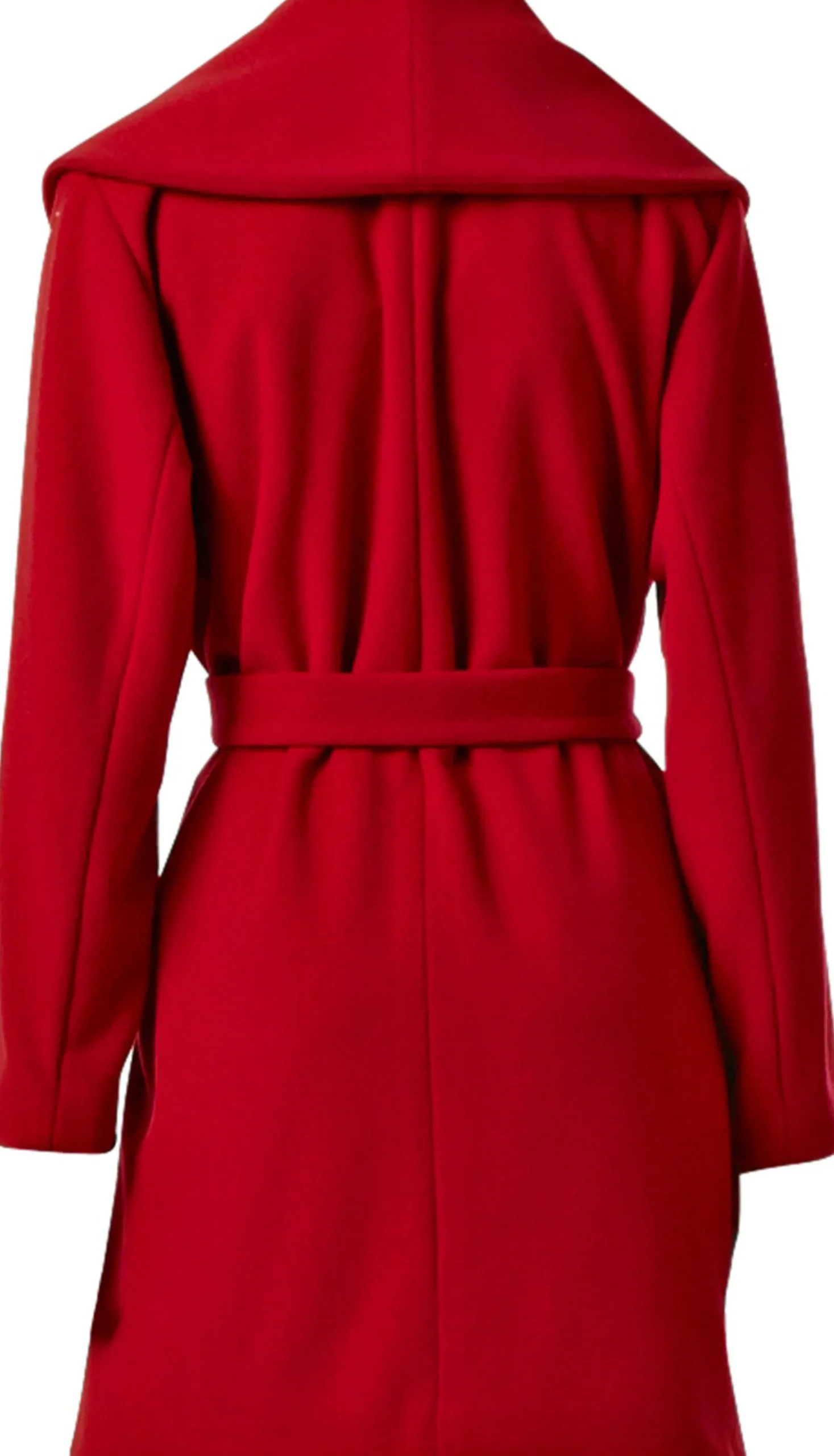 Jacken|heine Woll-Jacke rot