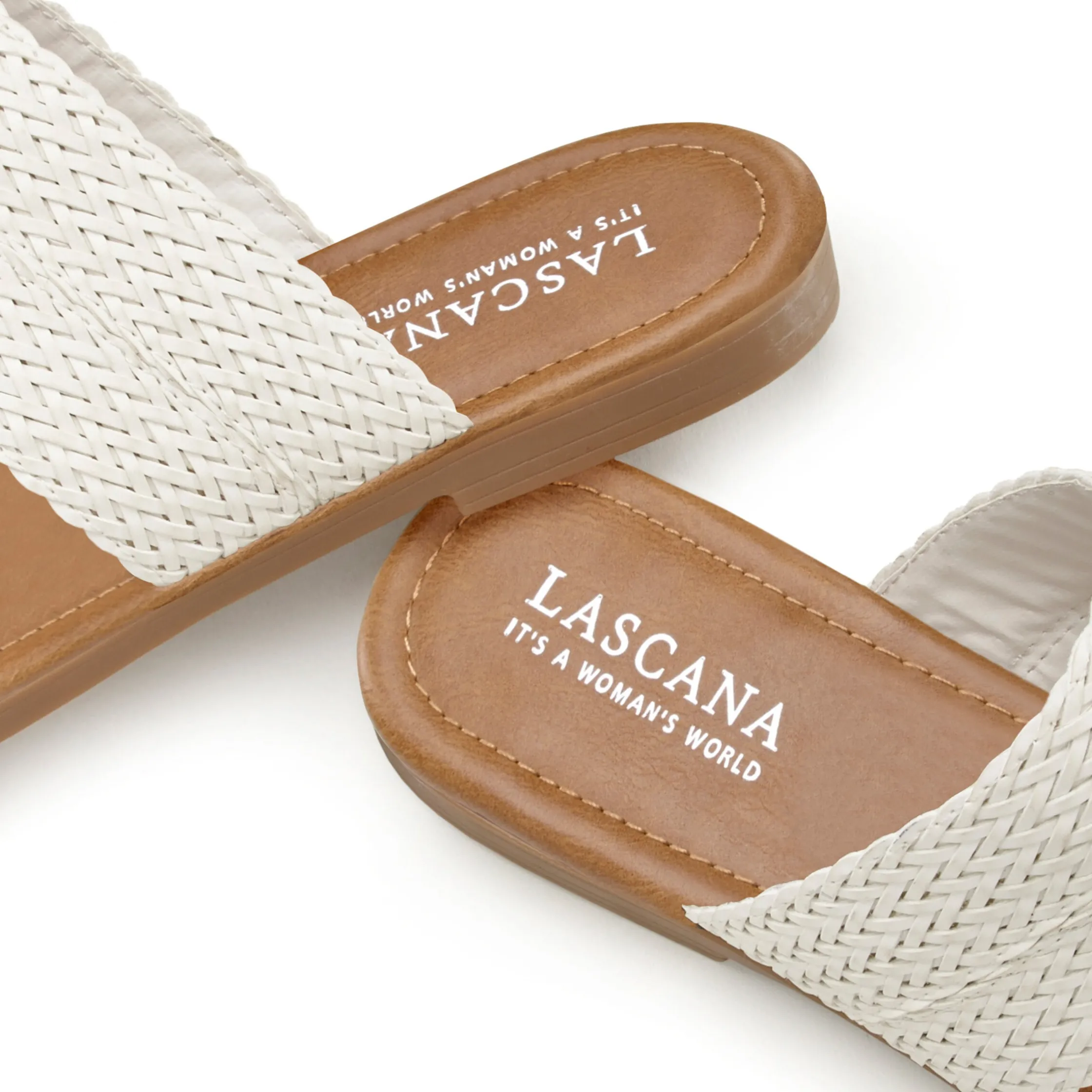 Zehentrenner|LASCANA Zehentrenner weiß