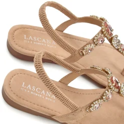 Zehentrenner|LASCANA Zehentrenner beige