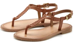 Zehentrenner|Vivance Zehentrenner cognac